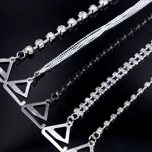Spalline Decorative per Reggiseno Donna Eleganti Strass Künstliche Perle Sposa Sostituzione Tracolla Regolabile Gioielli