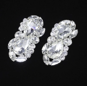 European Creative Bridal Wedding Shoe Buckles Rhinestone Detachable DIY Bridal Dress Shoe Accessories High Heels Women