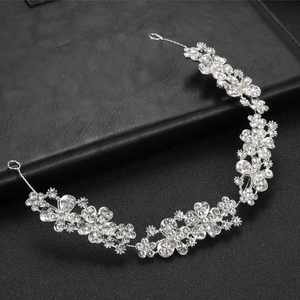Braut Hochzeit Kopfschmuck Legierung Strass Blume Schmetterling Stirnband Haarsmuck Dekorative Haarschmuck Für Damen Schmuck