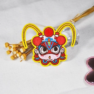 Chinese Monkey King opera embroidered patch for clothing DIY decoration accessories