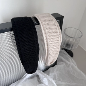 Eleganter Waffelstrick Breiter Haarreif Für Damen Koreanischer Ins Stil Minimalistisches Gestricktes Haarband Retro Kopfschmuck Mode Haaraccessoires