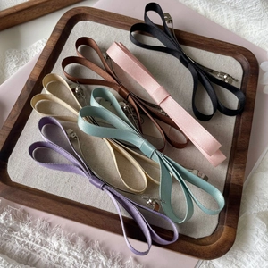 French Style Elegant Satin Ribbon Bow Hair Clip Minimalist Sweet Butterfly Spring Clip Women Hair Accessories Headwear