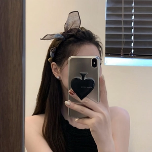Sweet rabbit ear bow headband with brown plaid fabric pattern for a vintage feminine look
