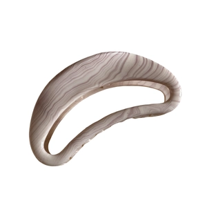 Water ripple marble texture butterfly hair claw clip for elegant women styling