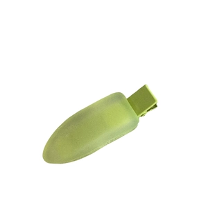 Barrette à cheveux sans trace pour enfants en vert avocat mat été