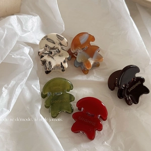 Mini Mollette per Capelli in Acetato per Donna Ragazza Simpatiche Piccole Clip a Squalo Stile Coreano Colorati Accessori per Capelli