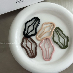 Fermagli per Capelli BB in Metallo a Nuvola per Donna Goccia d'Olio Geometrici Fermagli Laterali Accessori per Capelli