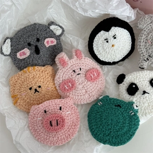 Détails de pinces à cheveux crochetées à la main avec motifs koala, panda et grenouille