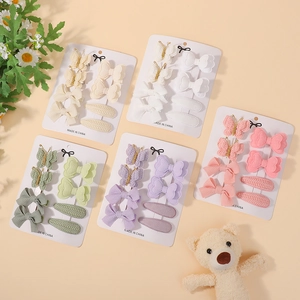 Barrettes Cheveux Enfants Ruban Gros-Grain Nœud Papillon Épingles à Cheveux Mignons Accessoires Cheveux Bébé Filles