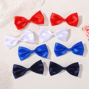 Lot de 8 barrettes à cheveux en satin aux couleurs acidulées pour coiffure de fille