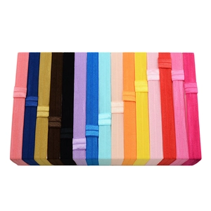 Elastic Nylon Kids Headband Soft Solid Color Stretch Hair Band For Toddlers Infants Casual Daily Wear Hair Accessories