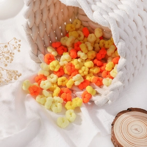 Bunte Hochelastische Nylon-Haargummis Nahtlose Wolken-Textur Weiche Bonbonfarben Haarband Für Kinder Mädchen Frauen Tägliches Haarstyling