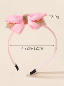 Détails sur le poids de 13,9g et la taille de 12cm du serre-tête à paillettes pour enfants