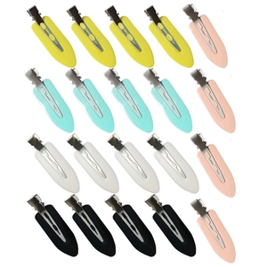Traceless Hair Clips Professional Salon Makeup Hairpins No Crease Duckbill Styling Minimalism Metal Plastic Accessories For Women