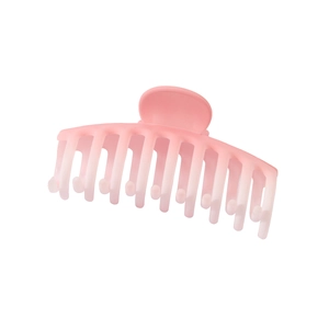 Pince à cheveux rose cerise mat dégradé pour femmes accessoire de coiffure tendance