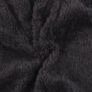 Winter thermal knit beanie hat with premium black plush lining for outdoor warmth