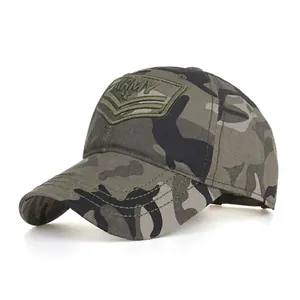 Berretto da Baseball Ricamato ARMY Uomo Donna Camuffamento Militare Cappello da Sole Regolabile Cotone Tela Sport Trucker Cap Outdoor