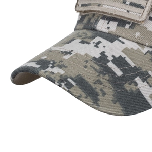 Taktische Camouflage Baseballkappe Mit US Flagge Patch Atmungsaktivem Mesh Sonnenschutz Verstellbarer Outdoor Sporthut Für Herren