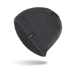 Fashion Ribbed Knit Beanie For Men Women Winter Warm Fleece Lined Skull Cap Soft Acrylic Outdoor Casual Thermal Cold Weather Hat