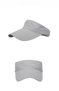 Macro detail of breathable mesh fabric on light gray sun visor for outdoor sports
