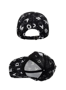 Detail view of baseball cap showing adjustable metal buckle and interior lining construction