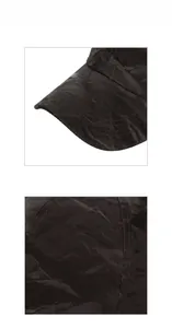Detail showing multi-row stitching on black suede baseball cap with crinkle texture