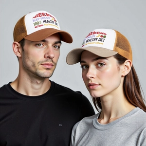 Retro Embroidered Weekend Letter Trucker Hat Mesh Breathable Color Block Baseball Cap For Men Women Outdoor Sunshade Hat
