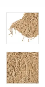 Detailed view of soft khaki faux fur material texture on warm winter baseball cap