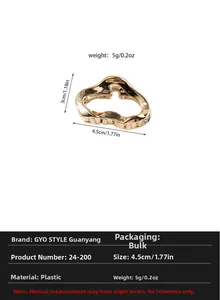 Detailed view of cloud hair clip dimensions 4.5cm by 3cm with metallic gold finish