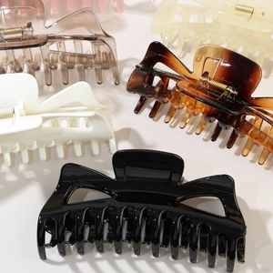 Grandi mollette per capelli da 14 cm in vari colori per acconciature folte