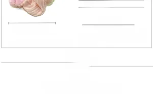 Detail view of pink ribbed fabric scrunchie with a diameter of approximately 10 cm