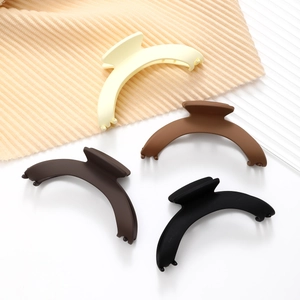 Grande Molletta per Capelli Opaca Minimalista Clip a Squalo per Donne Ragazze Capelli Folti Tenuta Forte Accessori Capelli Eleganti
