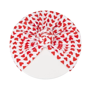 Bonnet Turban Imprimé Mode Pour Femme Noué à la Main Bonnet Beignet Polyester Style Indien Foulard Motif Floral Pour Quotidien