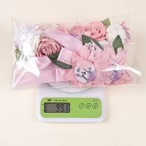 Floral maternity sash set with Mom to BE badge for baby shower in pink and white
