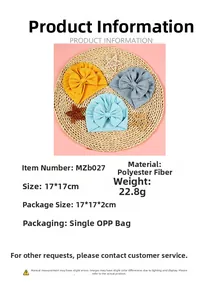 Detail showing soft polyester bow beanies with breathable hollow geometric texture