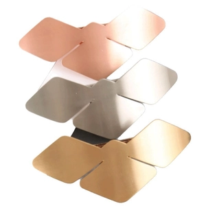 Minimalist Geometric Bird Shaped Alloy Hair Clip For Women Matte Gold Silver Rose Gold Fashion Hair Jewelry Accessory