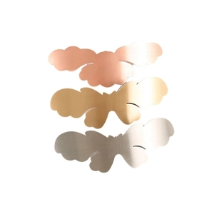 Women Elegant Alloy Butterfly Cloud Shape Hair Clip Metal Spring Side Clip Gold Silver Rose Gold Fashion Hair Accessories