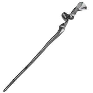 Irregular Geometric Metal Hair Stick Modern Minimalist Liquid Wave Hairpin Alloy Electroplated Mirror Finish Retro Hair Accessory For Women