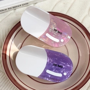 Creative Capsule Pill PVC Hair Claw Clip Trendy Colorful Medicine Design Large Shark Clip For Women Hair Styling Headwear