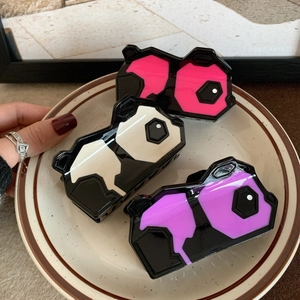Süße Panda Form Acetat Haarklammer Große Acetat Hai Clip Handgefertigte Tier Muster Haarschmuck Für Damen Mädchen Haar Styling