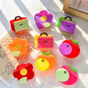 Pinza per Capelli in Acetato a Forma di Fiore Frutta Mela Fatta a Mano Clip Squalo Moda Accessori per Capelli Donna