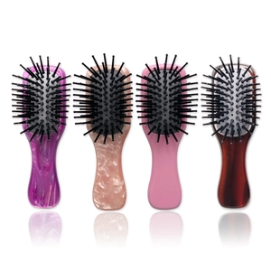 Mini Acetate Hair Comb Anti-Static Air Cushion Massage Brush Portable Square Hairbrush For Women Travel Hair Styling Tool