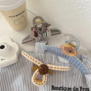 Cartoon Dier Haarklemmen Schattige Hond Beer Kat Grote Haarklemmen Voor Vrouwen Meisjes Mode Dagelijkse Haaraccessoires Styling Tool