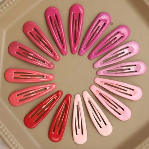 Lot de 14 barrettes BB colorées aux couleurs acidulées dégradées pour fillettes