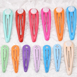 Set de pinzas para el cabello de metal de 5cm en colores brillantes para peinados creativos