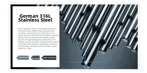 Detailed close-up of 316L stainless steel bracelet bars with high-gloss silver finish