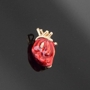 Anatomical Heart Brooch Pin Alloy Enamel Gothic Medical Organ Lapel Pin For Doctors Nurses Students Fashion Jewelry Gift