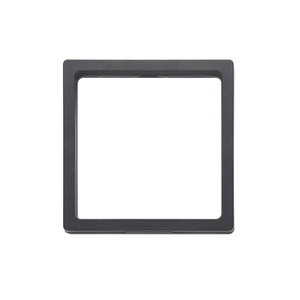 Makro-Detail einer schwarzen PE-Folie-Schwebebox für die oxidationsfreie Aufbewahrung