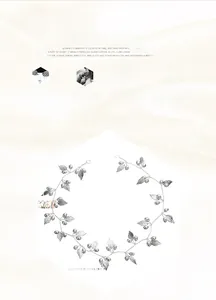 Vue macro détaillée de la vigne de cheveux de mariée flexible avec feuilles et perles