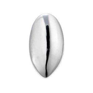 Capuchon de dent de vampire hip-hop en or 18 carats poli avec une finition miroir